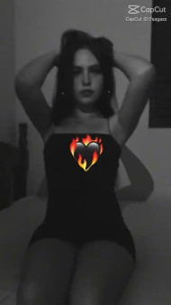 Black Heart With Fire CapCut Templates Free Link