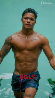 Bodybuilding My Name is Glitch Effect CapCut Template