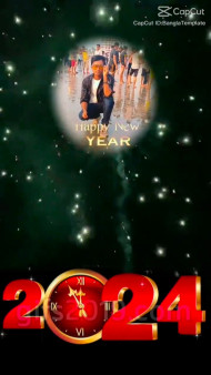 Happy New Year 2024 Capcut Template Effect Link