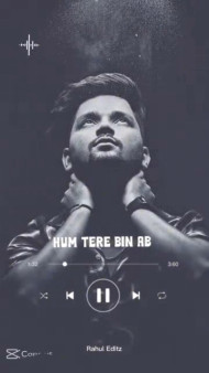 Hum Tere Bin Ab Rah Nhi Sakte Hindi Emotional Song CapCut Template